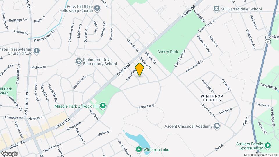 820 Patton St Map and Location Details