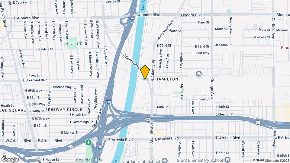 6953 Atlantic Ave Map and Location Details