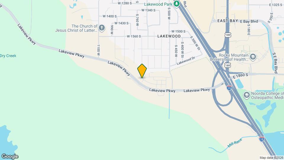 686 W 1920 S Map and Location Details