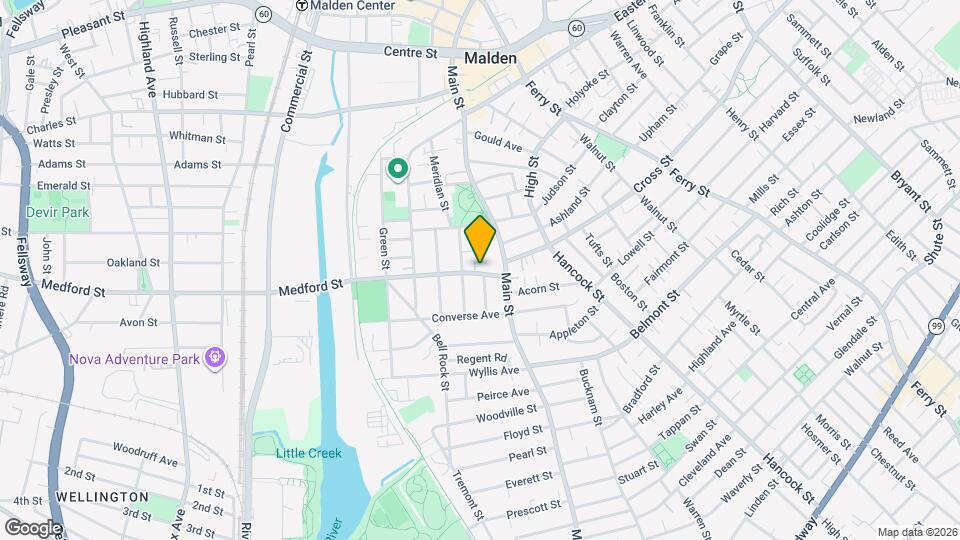 21 Medford St Map and Location Details