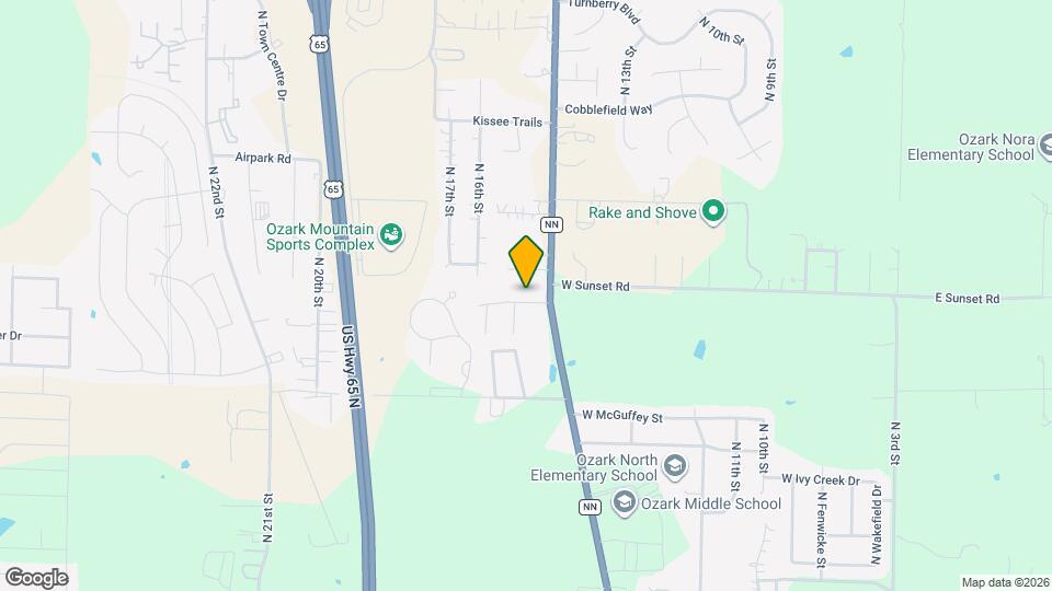 1408 Frosty Dr Map and Location Details