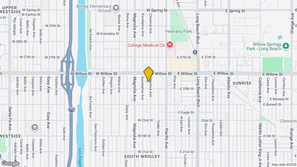 2535 Chestnut Ave Mapa y Detalles de la Ubicación