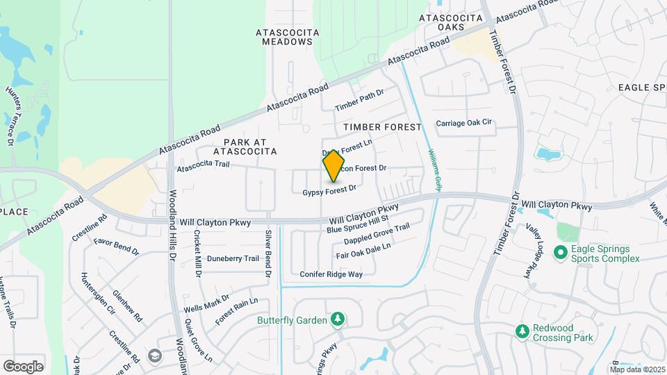 4815 Gypsy Forest Dr Mapa y Detalles de la Ubicación