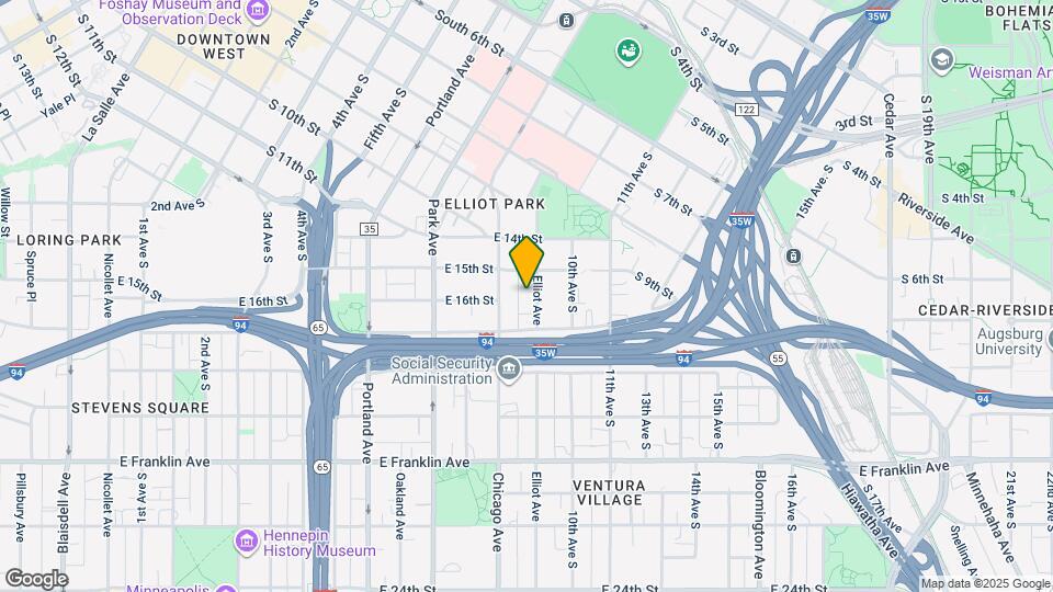 1520 Elliot Ave S Map and Location Details