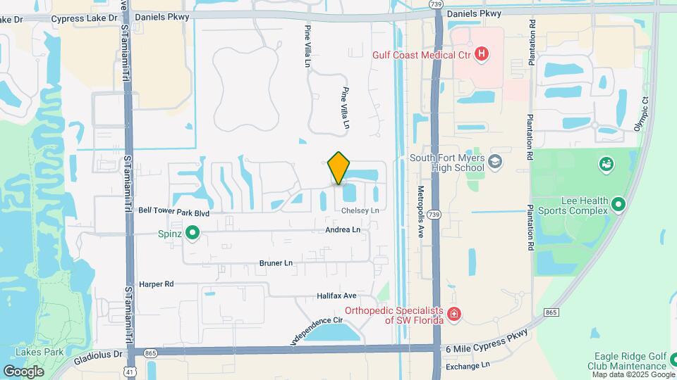 5600 Chelsey Ln Map and Location Details
