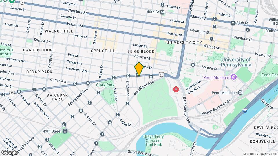 503 S 41st Street Map and Location Details