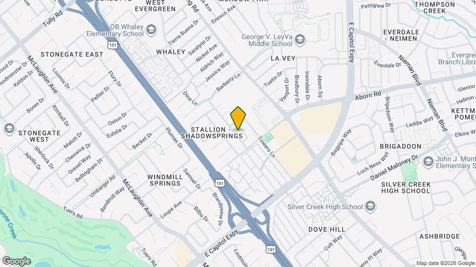 2960 Stallion Way Map and Location Details