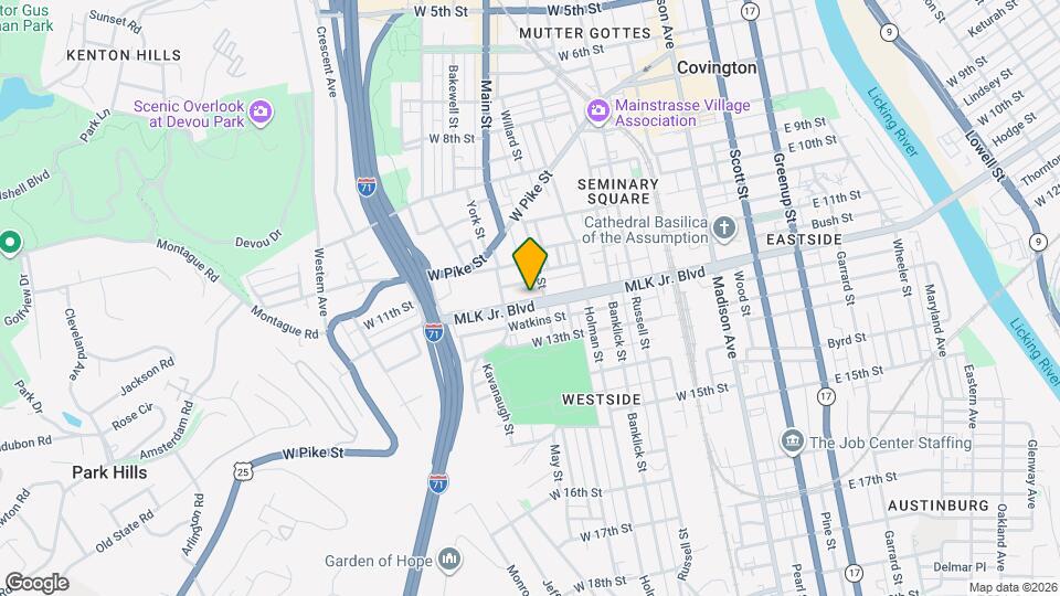 416 W Martin Luther King Jr Blvd, Unit 3 Mapa y Detalles de la Ubicación