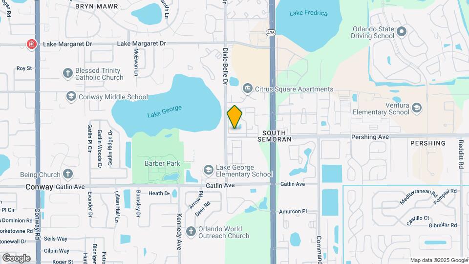 5501 Rosebriar Way Map and Location Details