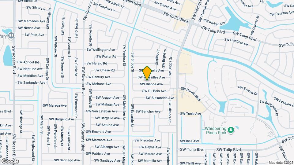 1073 SW Bianca Ave Map and Location Details