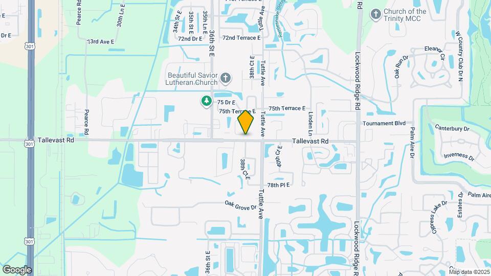 7654 37th St Cir E Map and Location Details