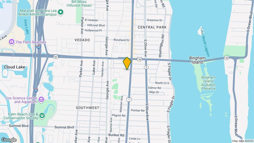 414 Nottingham Blvd Map and Location Details