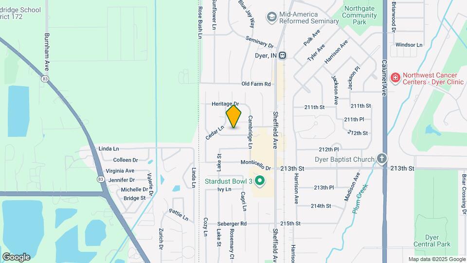 115 Lexington Dr Map and Location Details