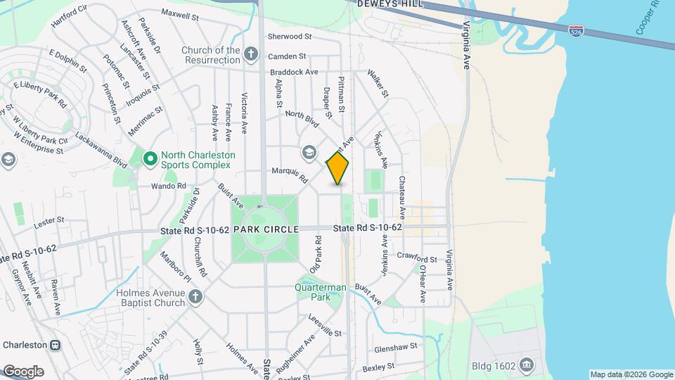 1106 Marquis Rd, Unit B Mapa y Detalles de la Ubicación