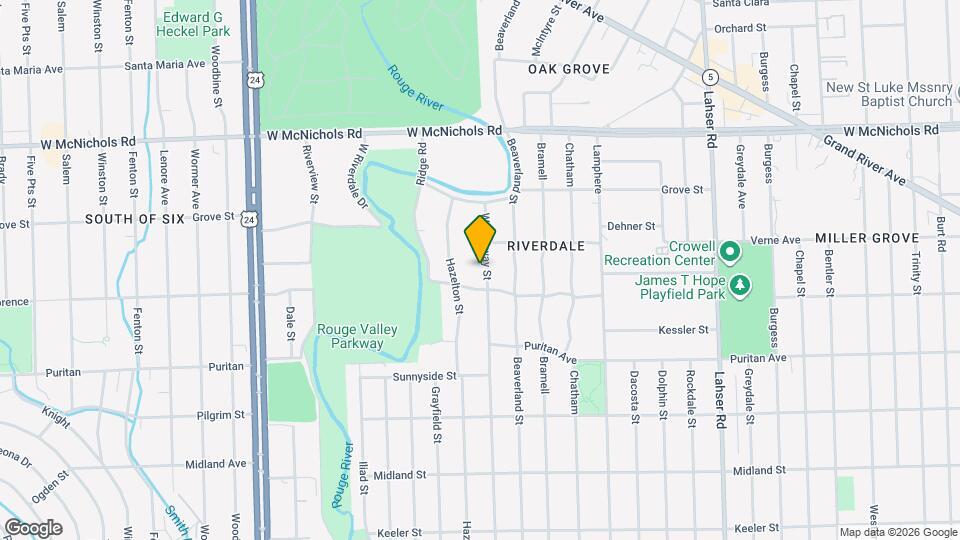 16541 W Parkway St Map and Location Details