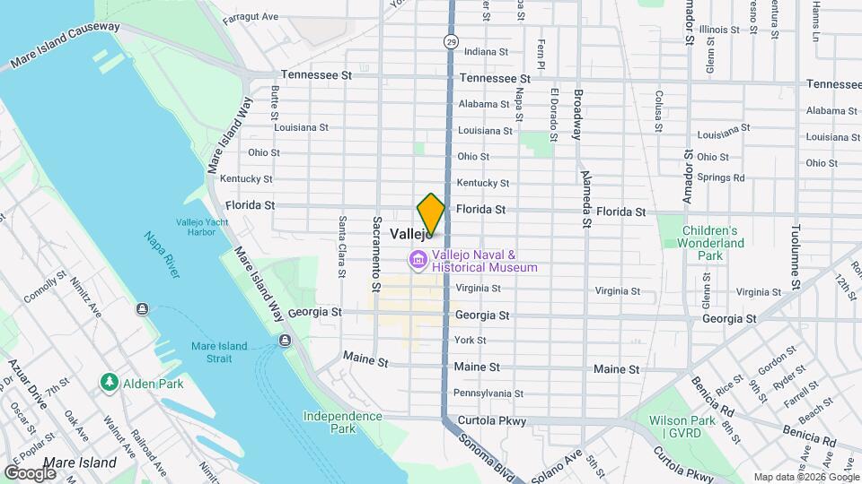 529 Carolina St Mapa y Detalles de la Ubicación