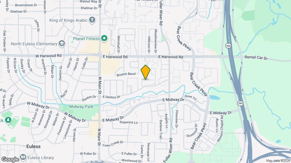 402 Horse Shoe Dr Map and Location Details