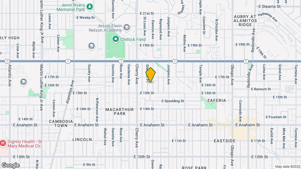 1600 Sherman Pl-Unit -ShermanPl1600-B Map and Location Details