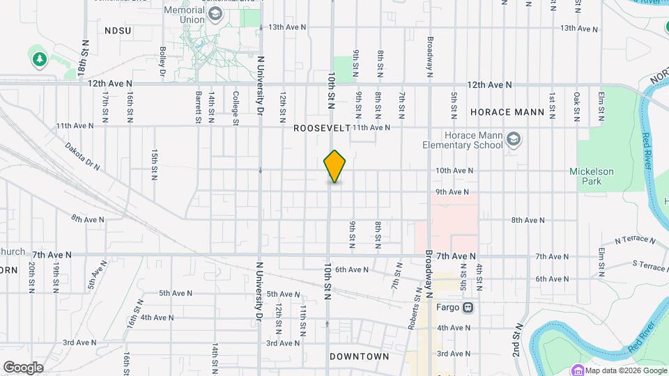 903 10th St N Map and Location Details