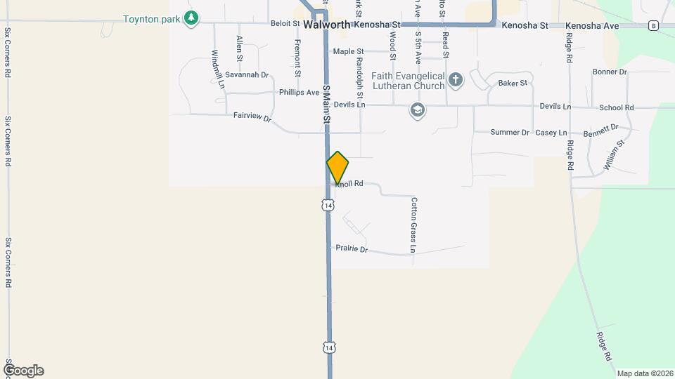 115 Knoll Rd Map and Location Details