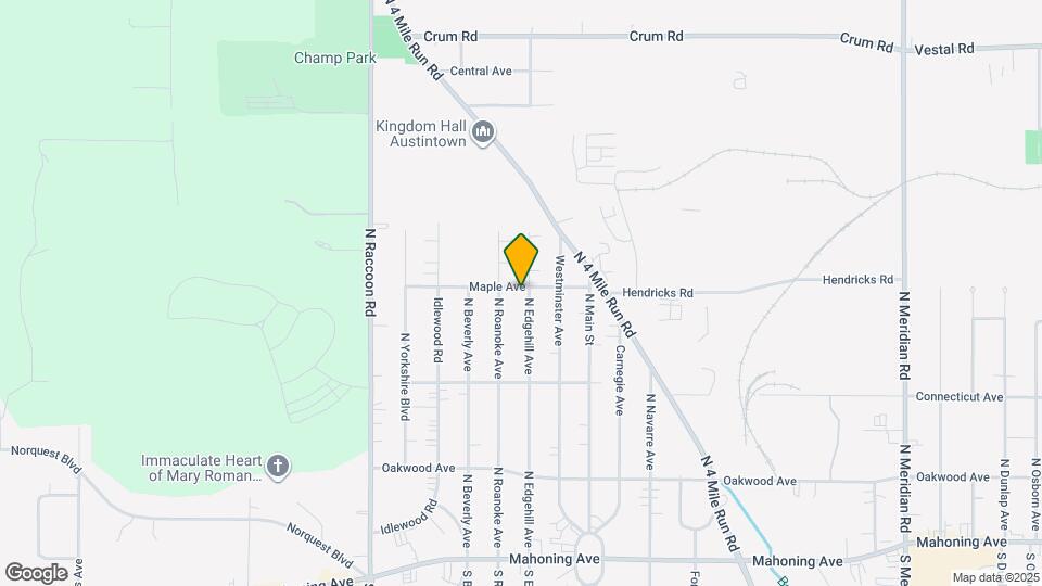 294 N Edgehill Ave Map and Location Details