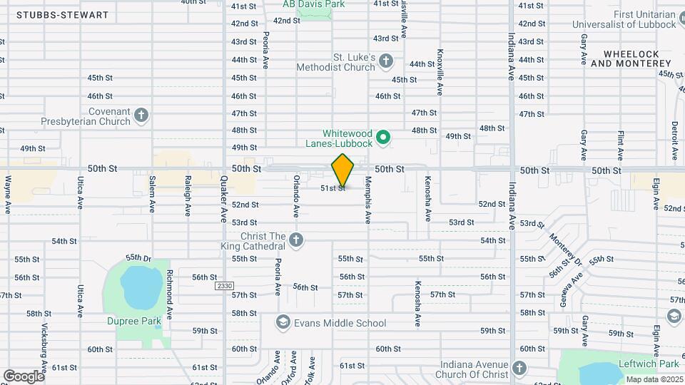 3813 51st St Map and Location Details