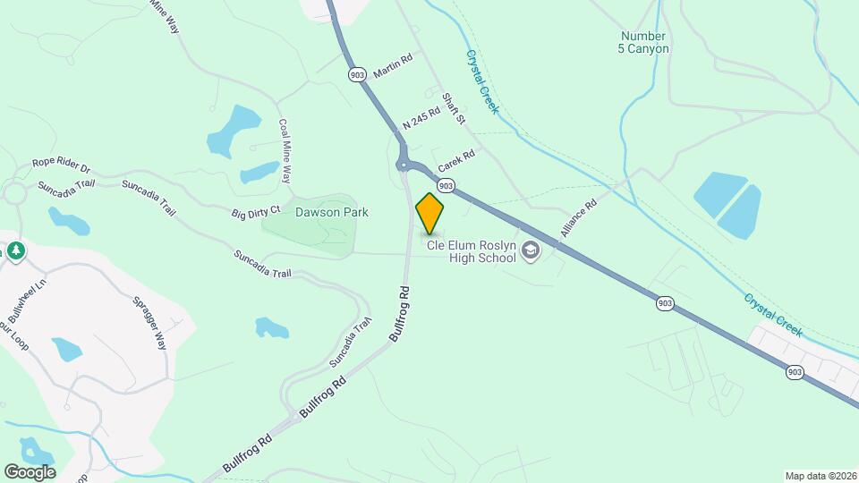 4240 Bullfrog Rd Map and Location Details