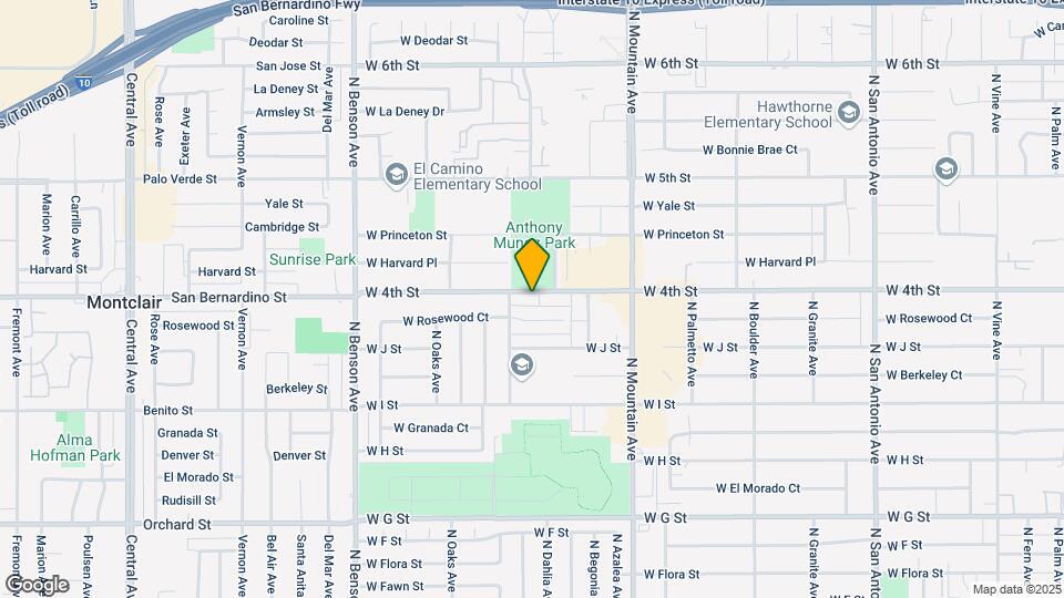 1245 W 4th St Mapa y Detalles de la Ubicación