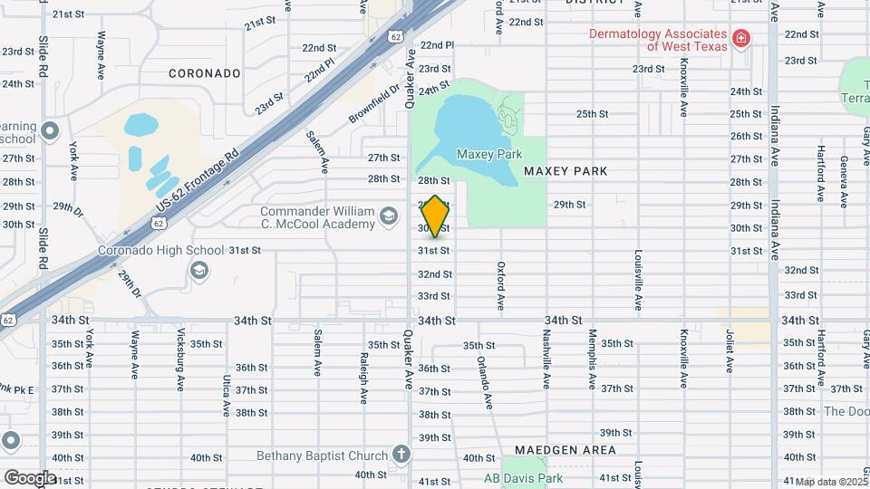 4310 31st St Map and Location Details