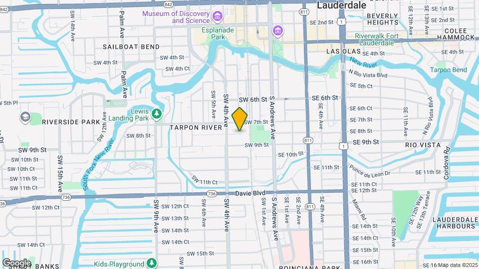 210 SW 8th St Map and Location Details