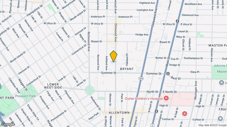 326 Elmwood Avenue Apartments Map and Location Details