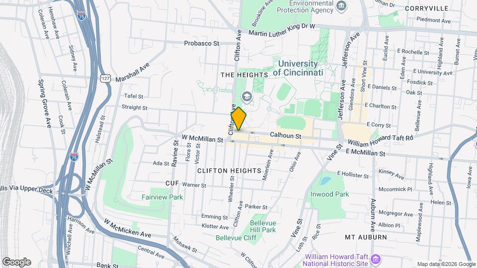 341 Calhoun St Map and Location Details