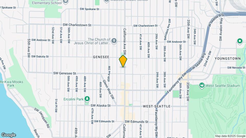 4143 California Ave SW, Unit B Mapa y Detalles de la Ubicación