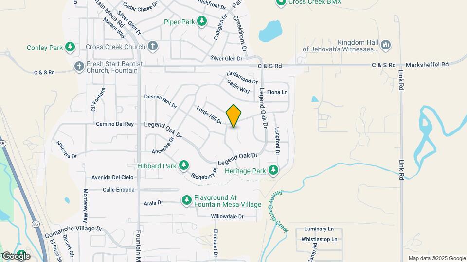 1143 White Stone Way Map and Location Details