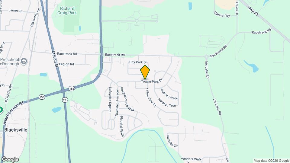 2016 Towne Park Dr Map and Location Details