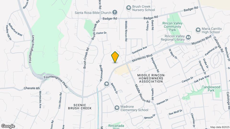6441 Montecito Blvd Map and Location Details