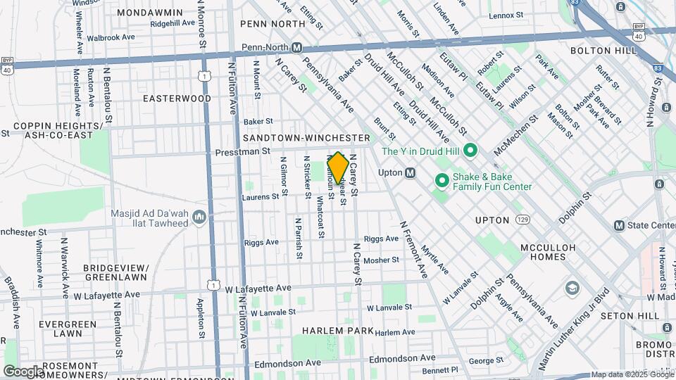 1330 Laurens St Map and Location Details