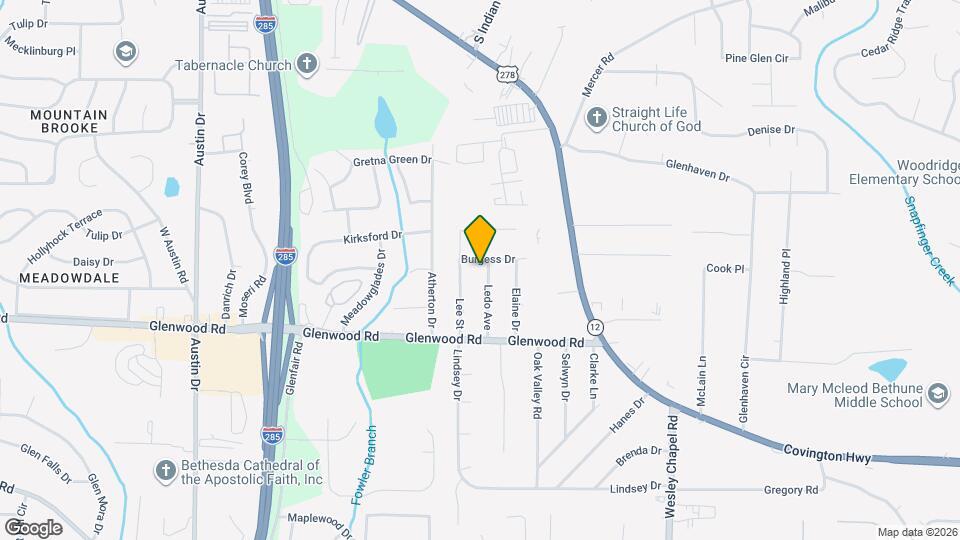 1771 Ledo Ave Map and Location Details