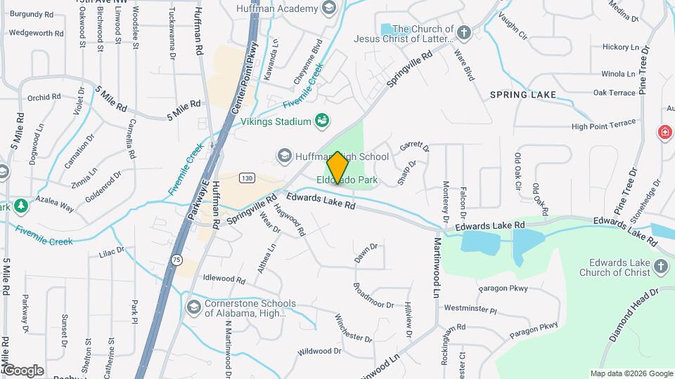 925 Eldorado Dr Map and Location Details