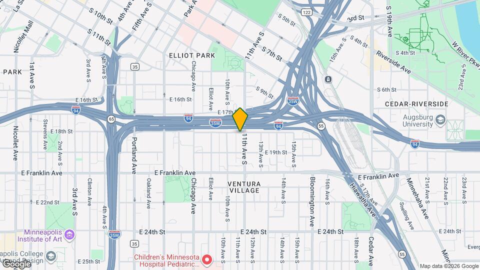 1802 11th Ave S, Unit 5 Map and Location Details