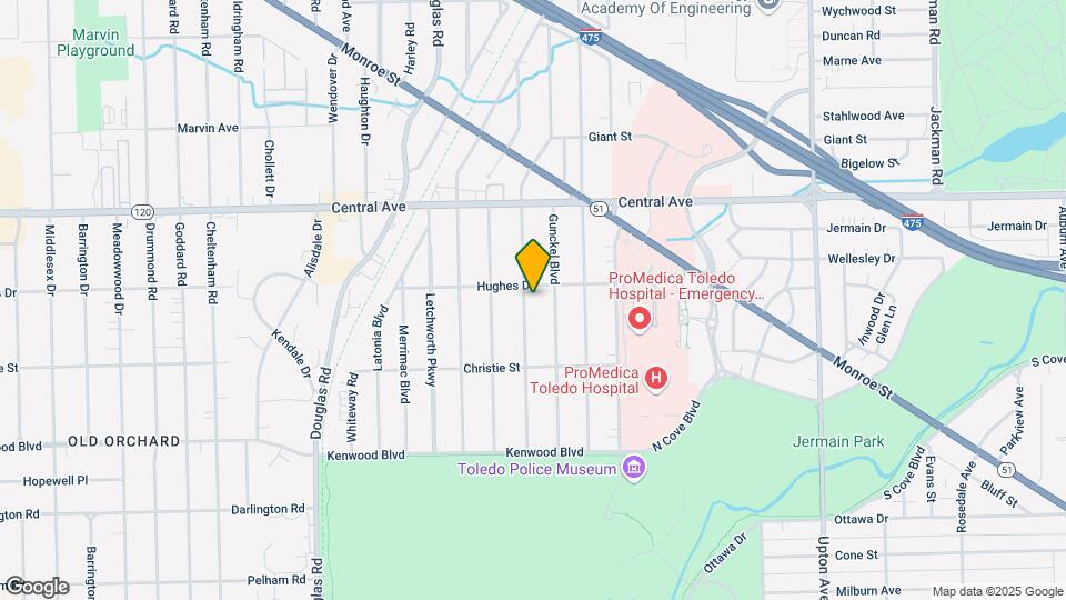 2826 Algonquin Pkwy Map and Location Details