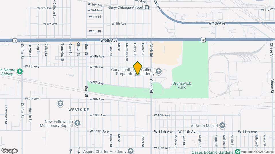 749 Hovey St Map and Location Details