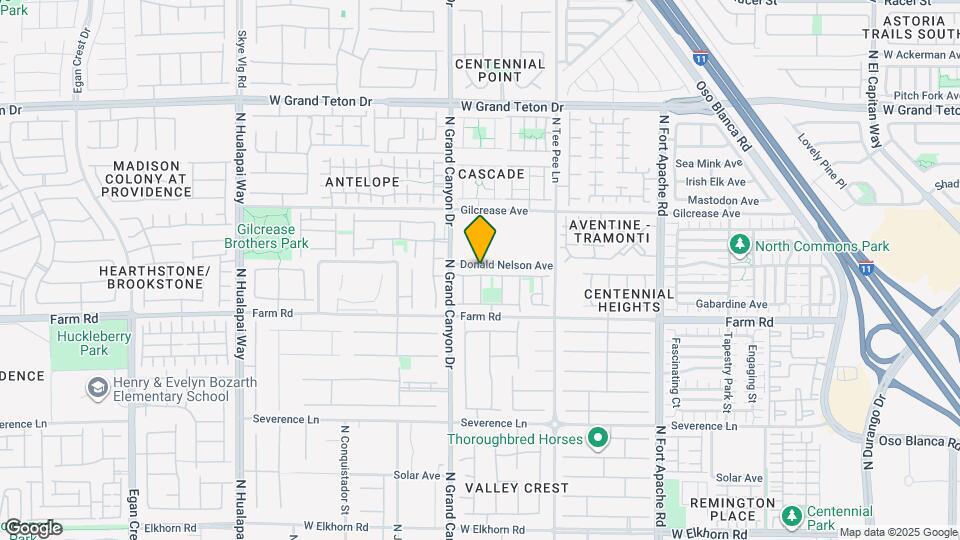 9528 Victory Garden Ave Map and Location Details