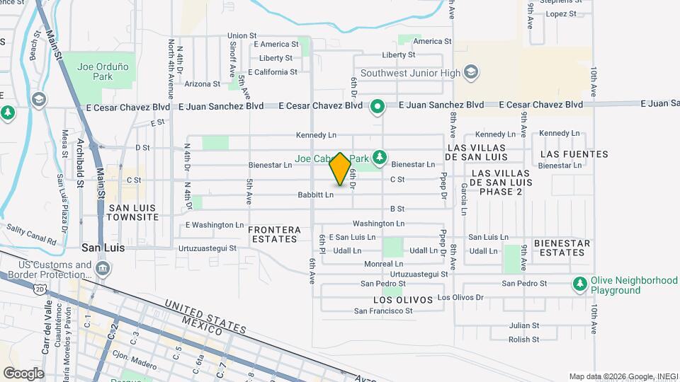 1368 Babbitt Ln Map and Location Details