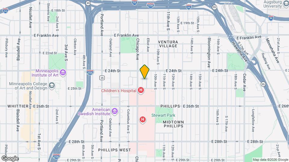 2422 Elliot Ave Map and Location Details