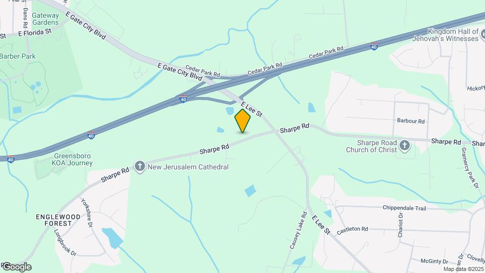 2008 Sharpe Rd Map and Location Details