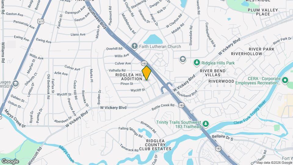 6909 Valhalla Rd Map and Location Details