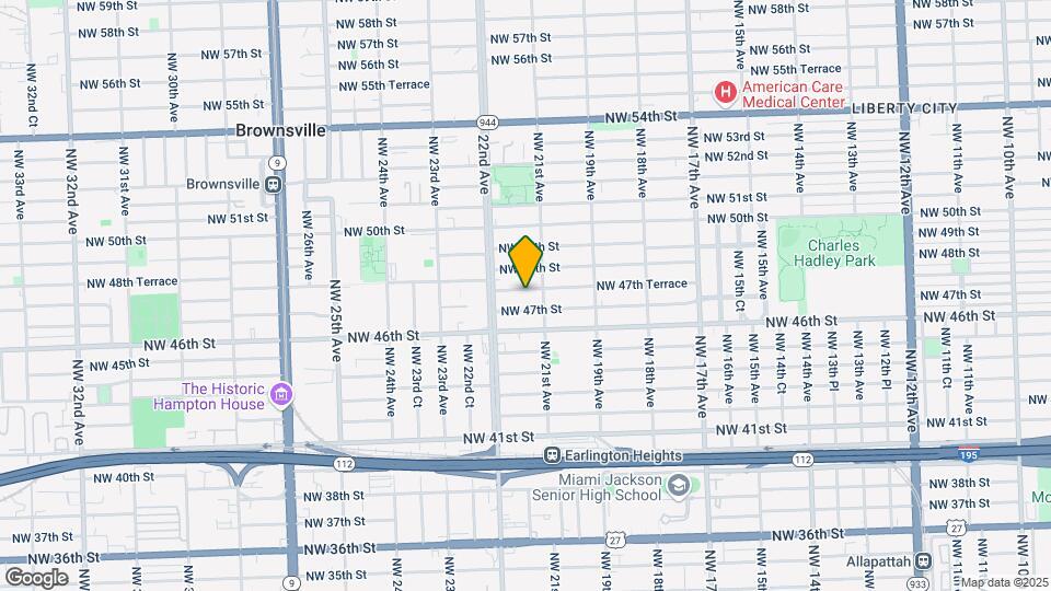 2126 NW 47th Terrace Map and Location Details