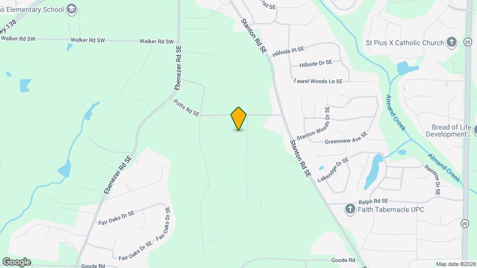 2849 Happy Hollow Dr SE Mapa y Detalles de la Ubicación