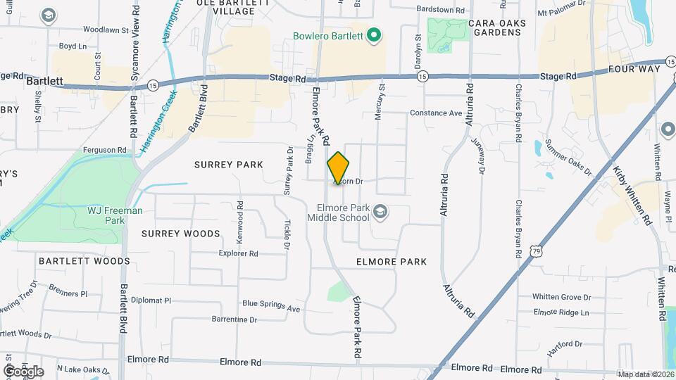 2693 Satellite St Map and Location Details